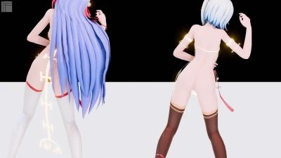 22娘 33娘 Firolic Intimacy รวมฉากสั้น Blender สุดเซ็กซี่