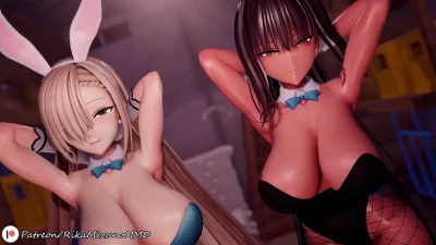 【HMV】bunny girl club — Yellow Claw & Crisis Era с asuma_toki и Blue Archive