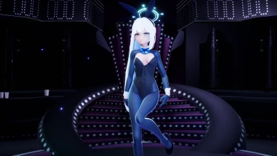 Miyako 🐇 Tomboy Menari Pakai Bunnysuit | Blue Archive Tsukiyuki Miyako