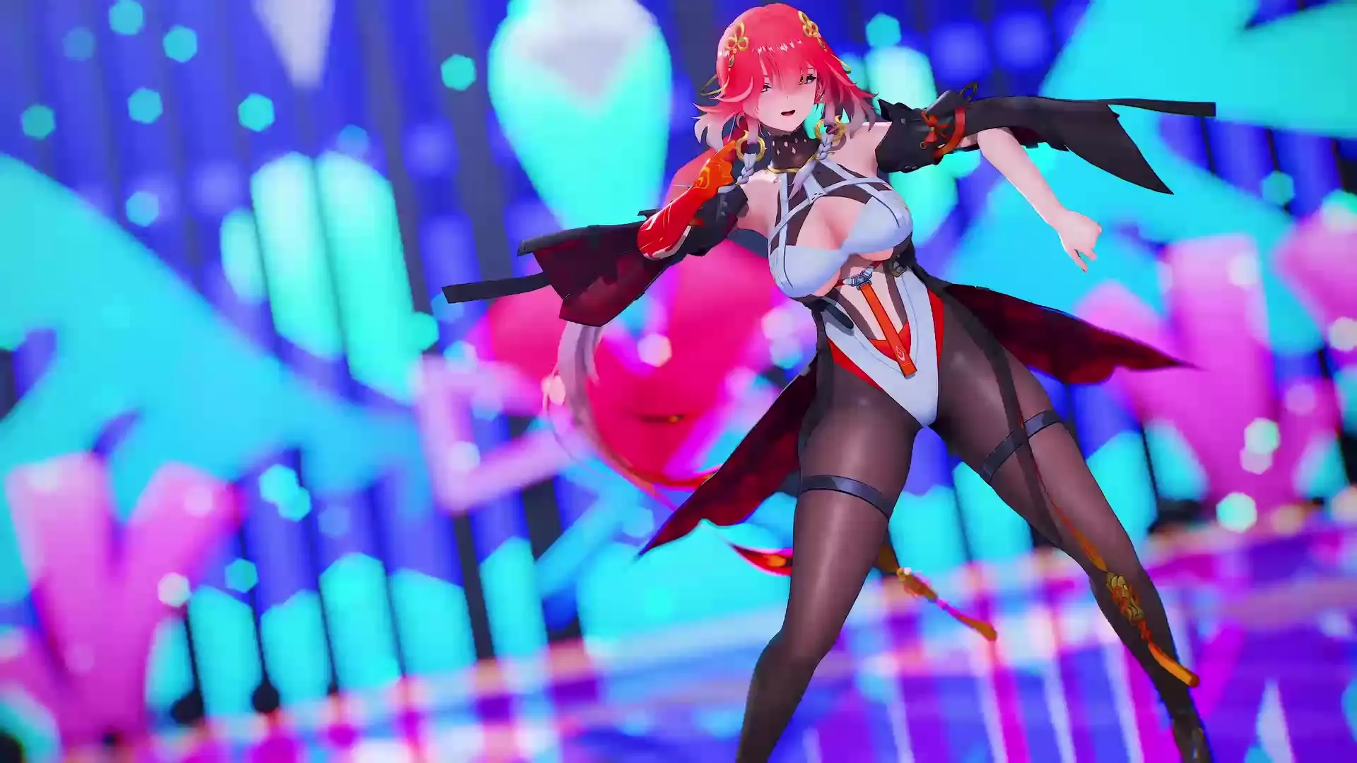 【MMD 鳴潮】Changli (長離) – CH4NGE Giga feat. KAFU | Poltato Rendering 2 Видео