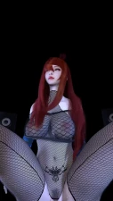 Mizukage Mei Terumi Lap Dance เซ็กซี่ Naruto Cosplay POV VRDIGEN