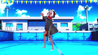【褐色】JUMP UP Sakamata Chloe Strip Explícito | PPOO VTuber MMD