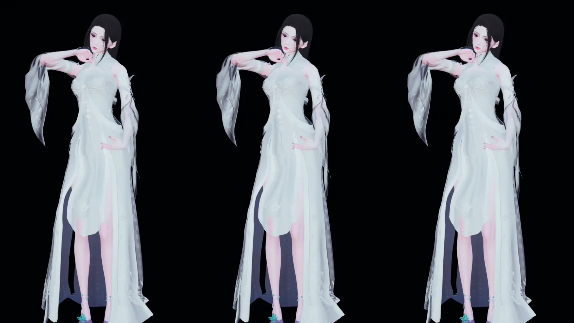 国漫 陆雪琪 Dj Baile TikTok Hot con Múltiples Modelos - Honey Select