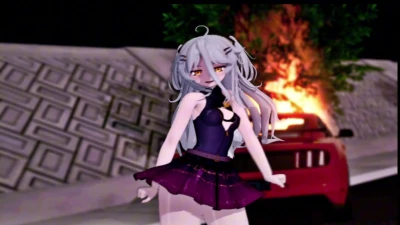 Henya - Drive от zerschmetterling | Компактный танец VTuber Koikatsu
