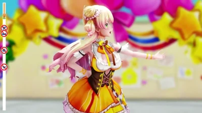 (ReUp) NN・Booo! kirarinnyowaaa y momosuzu_nene Strip Físico MMD