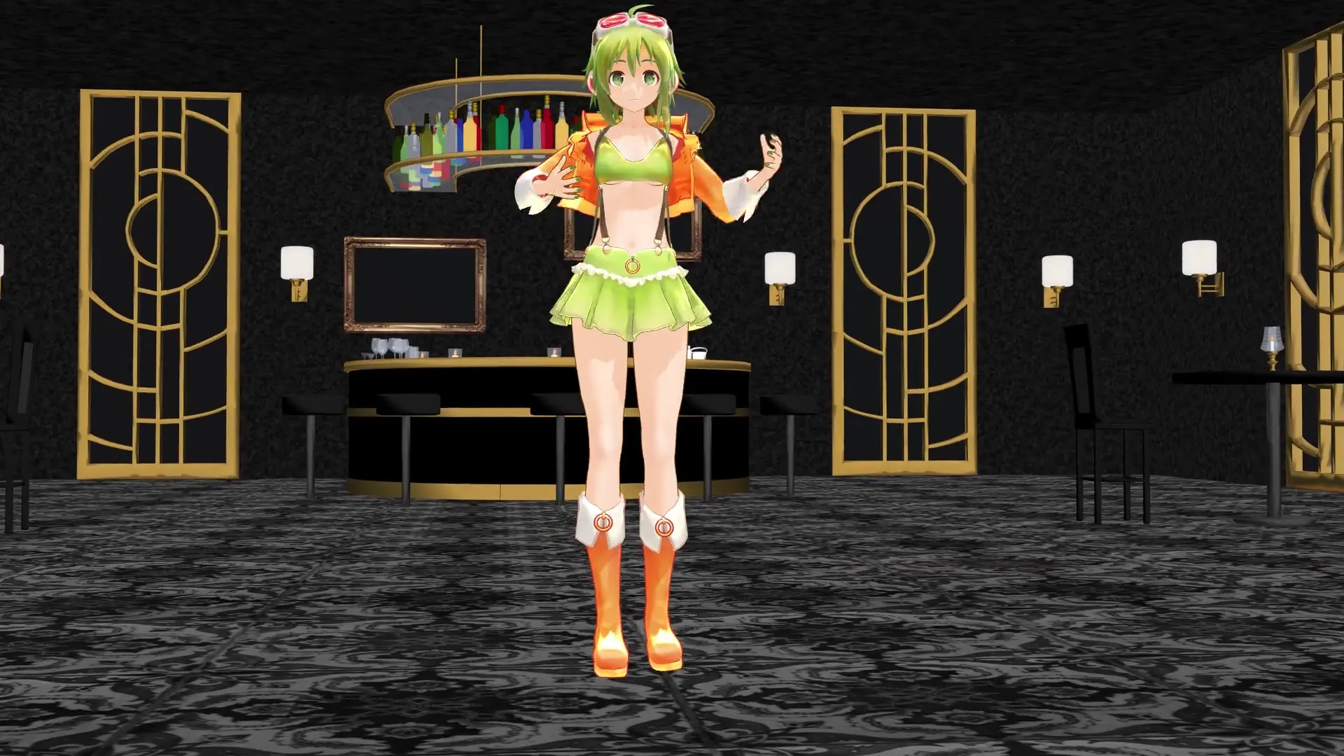 ダーリンダンス / GUMI - Striptease físico ousado e sensual MMD