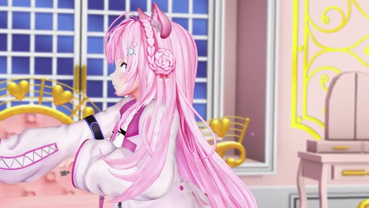 hkikyr_おじゃま虫 – Hakui Koyori Hololive Vtuber em MMD Explosivo