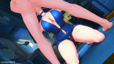Helen (dp12) Dress Sex Seksi dengan Uncle Burn - Big Boobs & Doggy