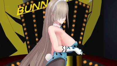 MMD 一之瀬アスナ（ブルーアーカイブ）- プレイボーイバニースーツの電話番号