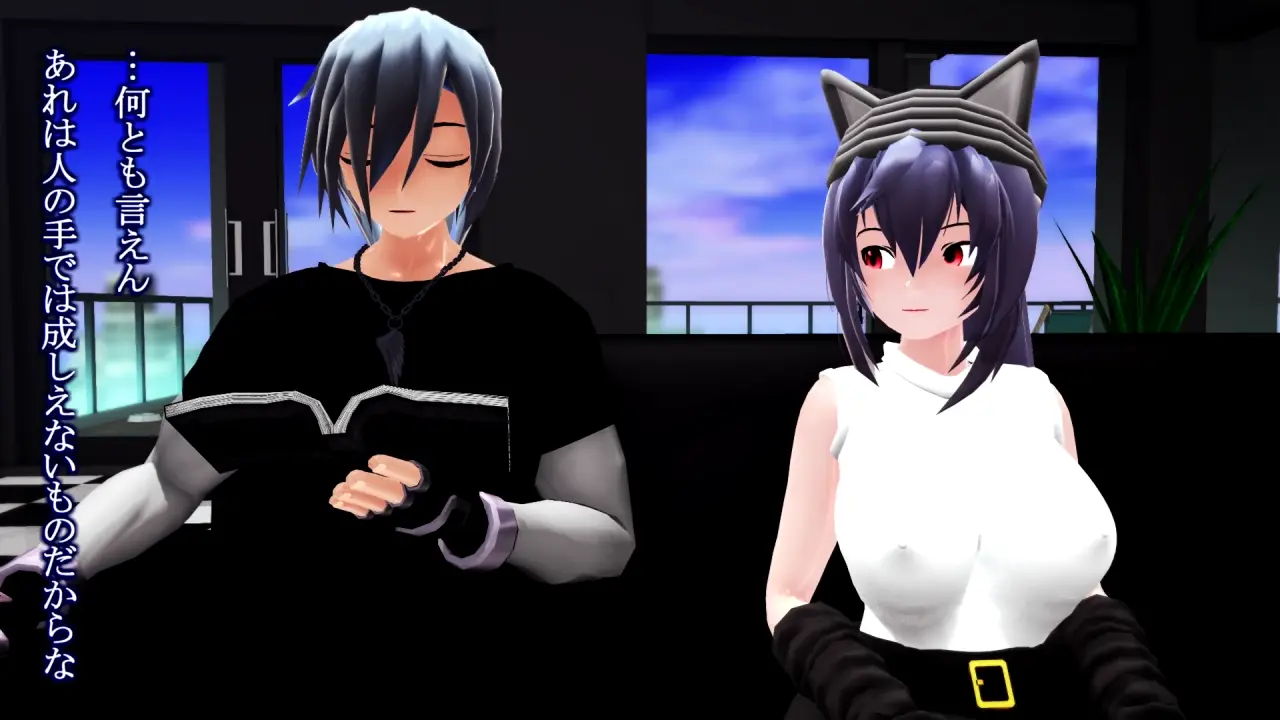 【MMDドラマ】セレとLuxu、水底で密会…720p高画質