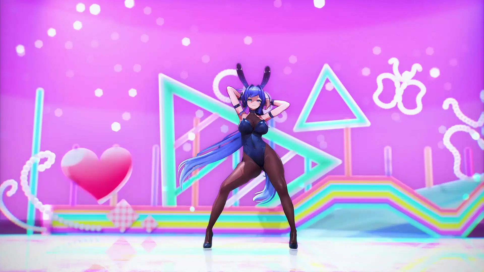 【MMD Azur Lane】New Jersey Tampil Seksi dengan Lagu SISTAR SHAKE IT