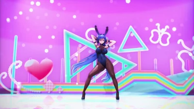 【MMD Azur Lane】New Jersey Tampil Seksi dengan Lagu SISTAR SHAKE IT