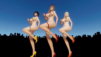 HELLOVENUS - StickySticky Sexy Baile en Tacones y Traje de Baño