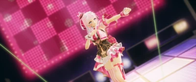 Blue Star+EX2【桜ノ結祈乃】แดนซ์ไอดอล MMD เซ็กซี่โดย petronel