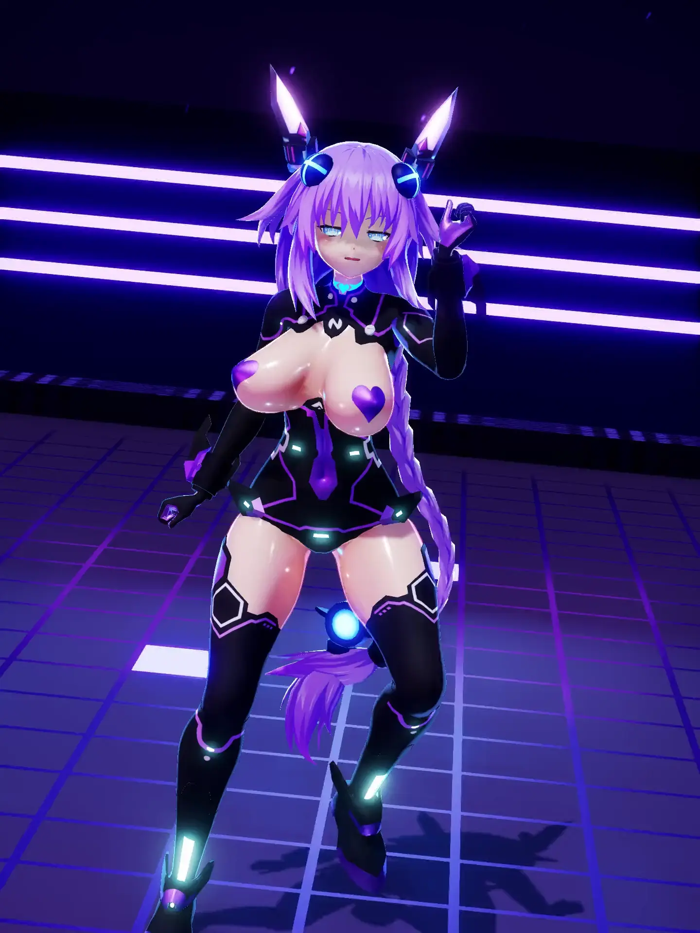 Purple Heart 💜 Ayo CHOOM! Bokong Besar & Payudara Montok