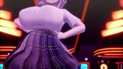 Noel Atada y Amordazada en Bass Knight con Nozaki | MMD Hot