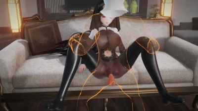 莉音（罪呆） dengan Insect LOVE | Blue Archive & Blender Terbaik