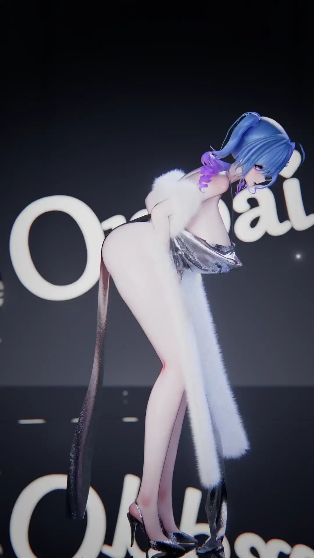 03聖路易斯(St. Louis) - Apple Pie (竪屏) | Oppai y Azur Lane en Blender