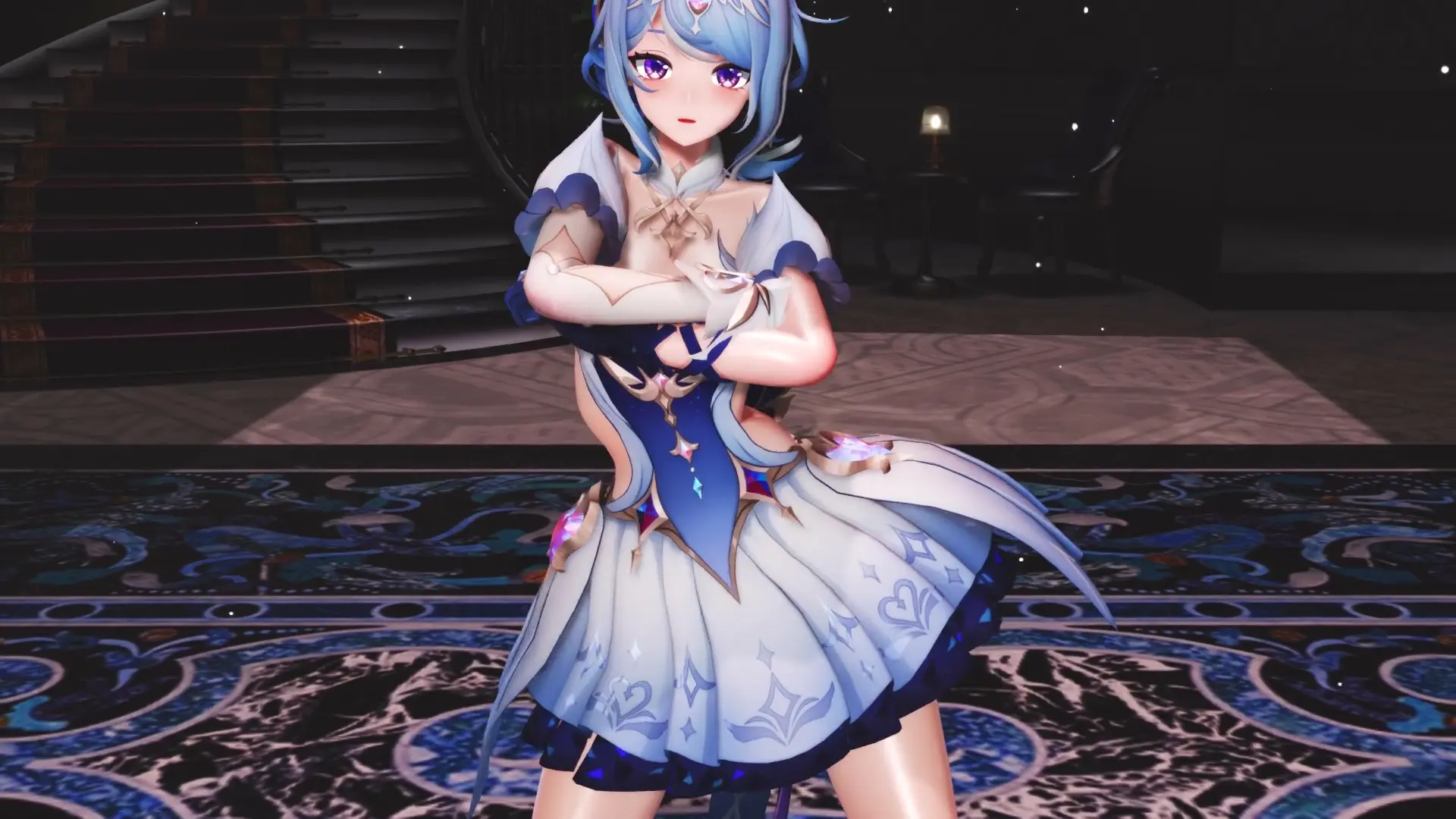 オデット Abracadabra SR｜原神 MMD ダンスの魔法