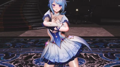 オデット Abracadabra SR｜原神 MMD ダンスの魔法