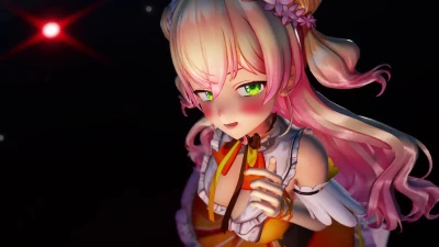 77-Ne*e 與 svamp999│火熱Hololive 桃鈴音音 VTuber MMD影片