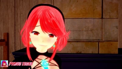 [Koikatsu] Pyra (Xenoblade 2) Lap Dance e Striptease Provocante
