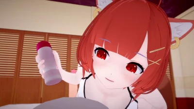 ptちとローション手コキ con M1 - Juego Picante Koikatsu