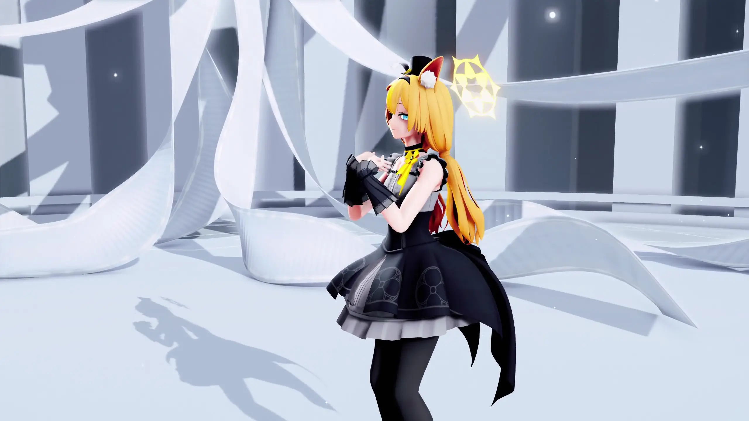 マ〇ー_くうになる - 日和と青いアーカイブMMDセクシー動画