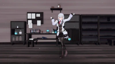 HKS FYK / 天才ロック с nissinn | Hakase Fuyuki VTuber MMD клип