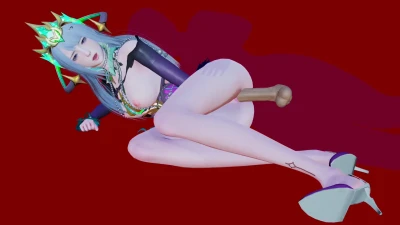 王者荣耀 虞姬 启明星使 Side Entry with Chinatsu Footjob Honey Select