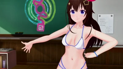 ハレ晴レユカイ_SSA งาน MMD สุดเซ็กซี่โดย dealer222 พร้อม Azki VTuber