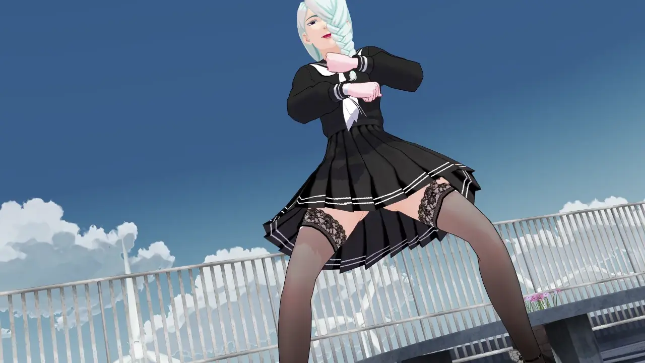 MMD R-18 Cosplay Nenek 3 dari TheMagicBomb dengan Model A03A