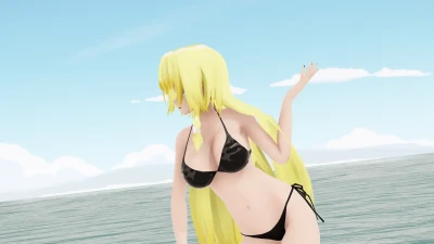 【東方MMD】Marisa Kirisame de Bikini, A Mais Hot e Irresistível!