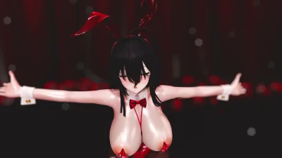 Taihou в Заячьей Норе | Модель SR | Azur Lane MMD