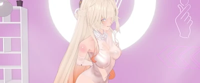 Is Miss Kazinta from Arknights a Good Girl? Featuring Nyaruko in Koikatsu