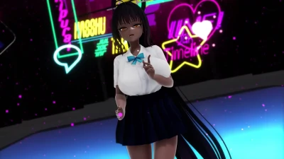 【MMD】INTERGALACTIA_Karin โดย hardcandy | Blue Archive สุดเซ็กซี่