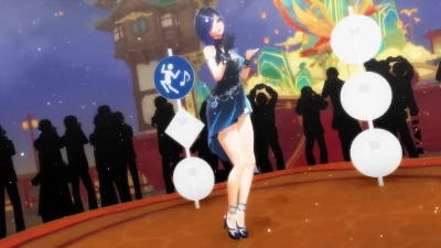 Yelan - Idol Sexy Dance dengan Tanda Erotis dan Rasa Malu
