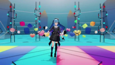 ¡おまえも♡! You too♡ - Hoshimachi Suisei Bailando y Sonrojada