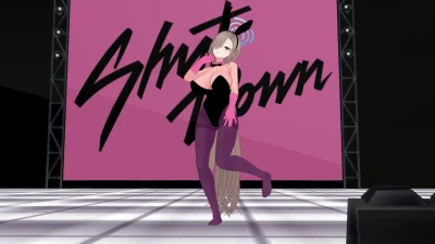 MMD Ichinose Asuna em Bunnysuits Rosa e Preto - Ativa o Shut Down!