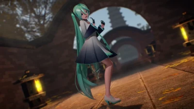 热爱105°C的你 – Впечатляющее MMD с Hatsune Miku от soboro_gohaaan