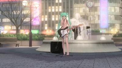 Puzzle with Hatsune Miku Nude - Sexy Vocaloid Project Diva Vibes