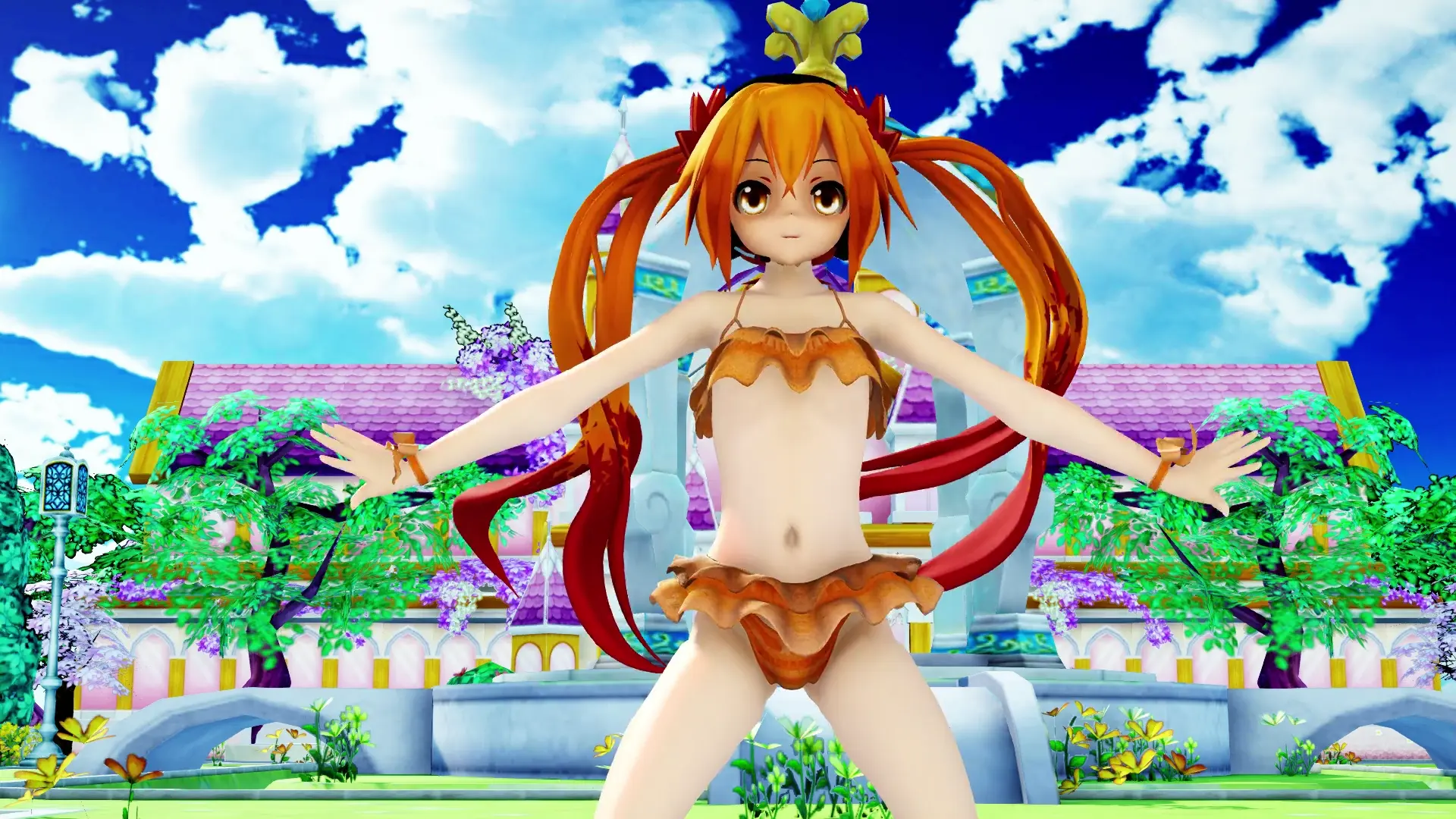 Miku Musim Panas & Aki Miku Berbusana Renang, Kenangan Musim | MMD Vocaloid