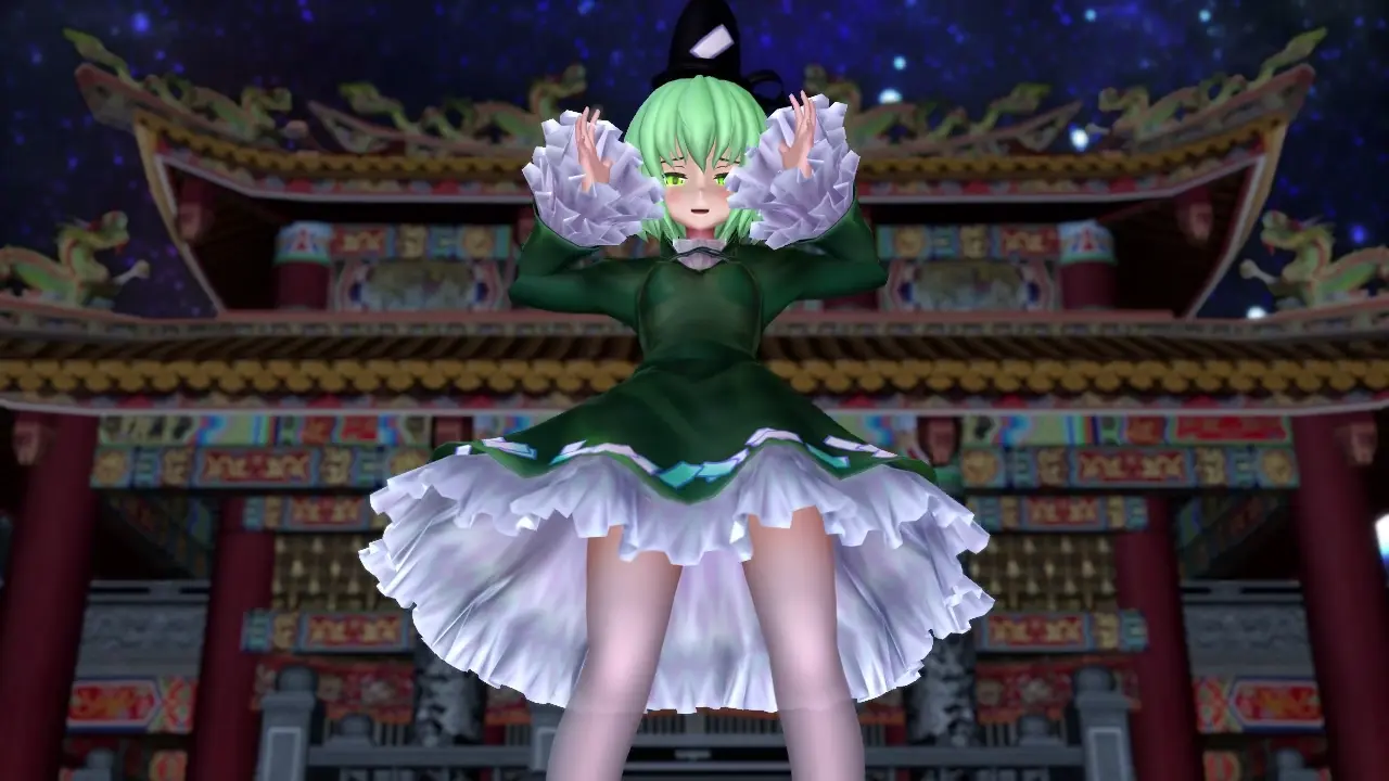 蘇我屠自古的迷人臀部舞蹈 Osiris Kishou 東方MMD R-18