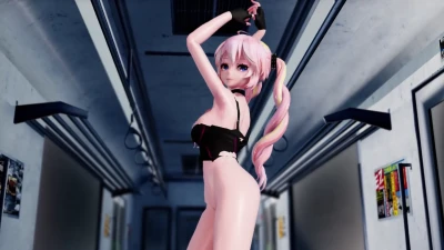 [MMD] Megurine Luka Believer - Голая танцовщица kelpie