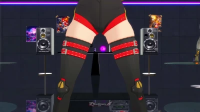 Burnice x Jane Doe x Trigger - Splash Train Explosivo com Tenshimaru-san MMD Zenless