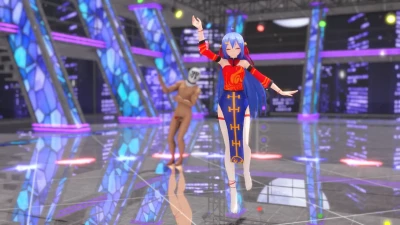 22娘 寄明月 без физики – Горячее MikuMikuDance от NorthSnow 2233