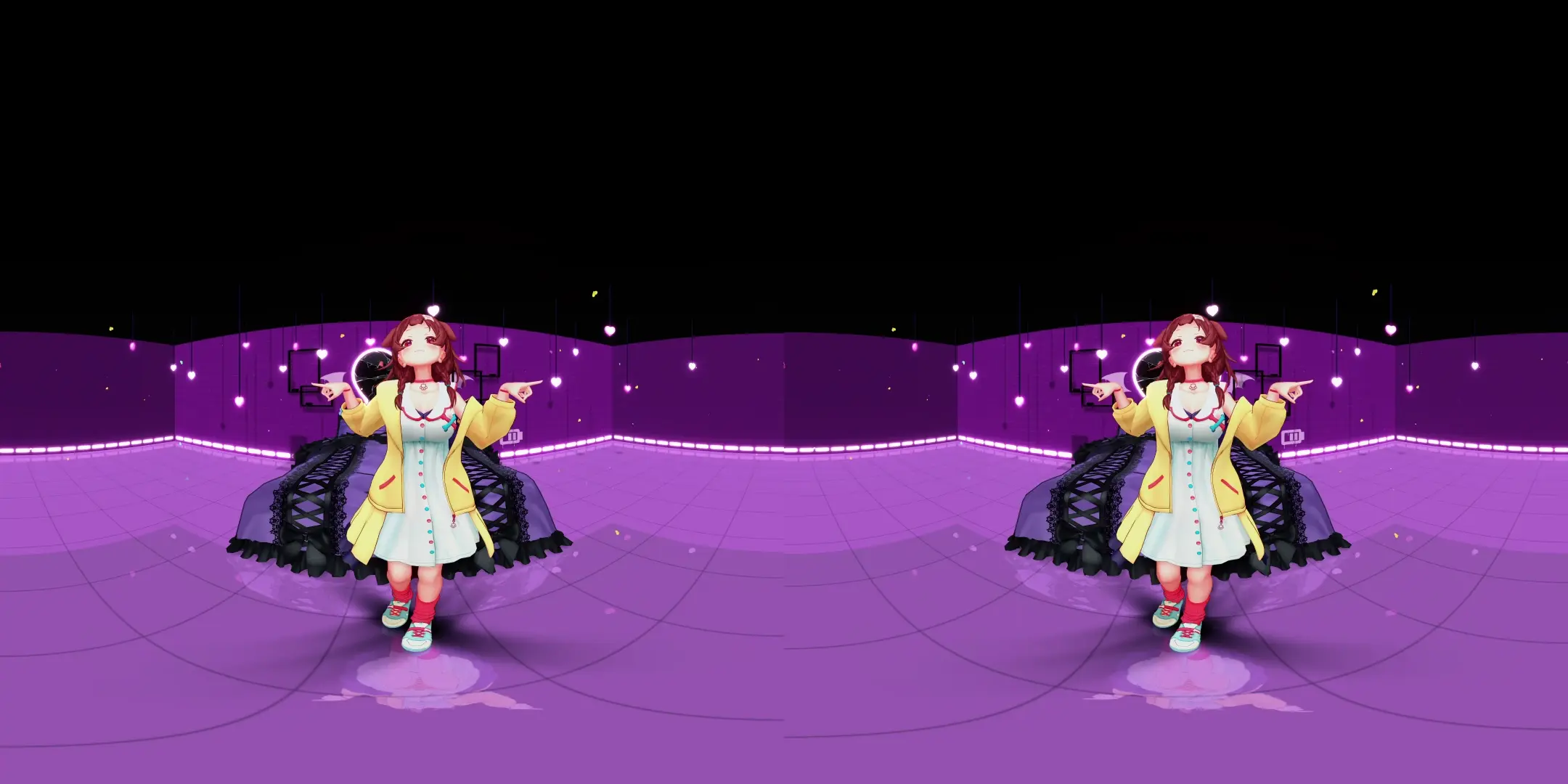 【VR180】ingmkrn_アニマル 與 踊リ撮リV | Hololive 戌神ころね VTuber 體驗