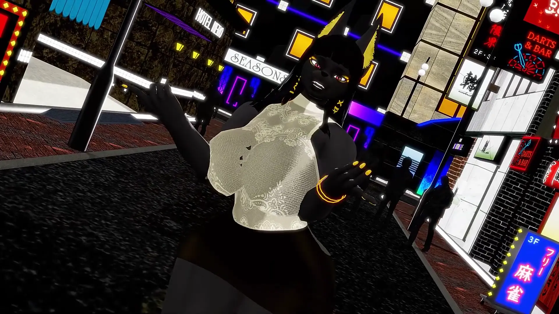 [MMD Furry] Nailah เต้นใน Igloo - DogNox สาวใหญ่ทรงโต