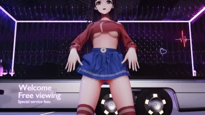 Baile Sexuafaction de 贝拉Kira con 柒个壹 - Vtuber Seducción Blender