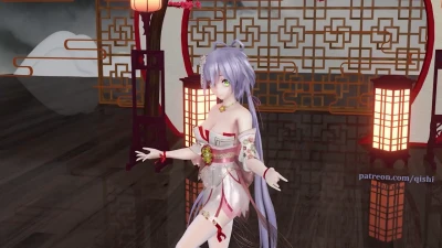 Episode 20260524 - 洛天依 - Drunk in Flower Shade | qishi Blender Model